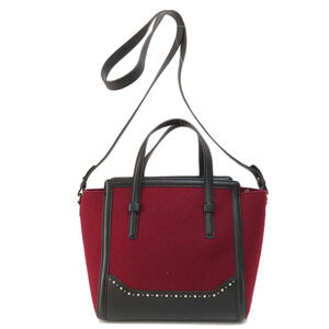 Salvatore Ferragamo leather handbag felt